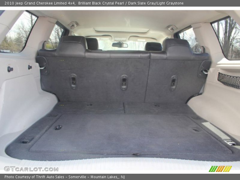 Brilliant Black Crystal Pearl / Dark Slate Gray/Light Graystone 2010 Jeep Grand Cherokee Limited 4x4
