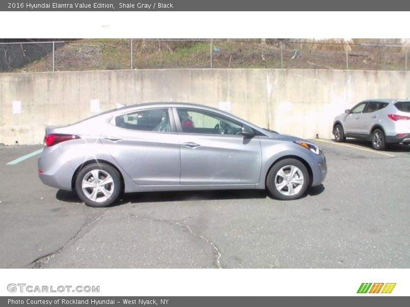 Shale Gray / Black 2016 Hyundai Elantra Value Edition