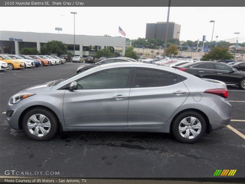 Shale Gray / Gray 2016 Hyundai Elantra SE