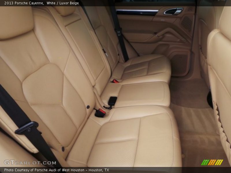 White / Luxor Beige 2013 Porsche Cayenne