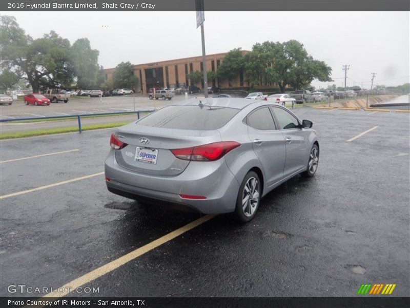 Shale Gray / Gray 2016 Hyundai Elantra Limited