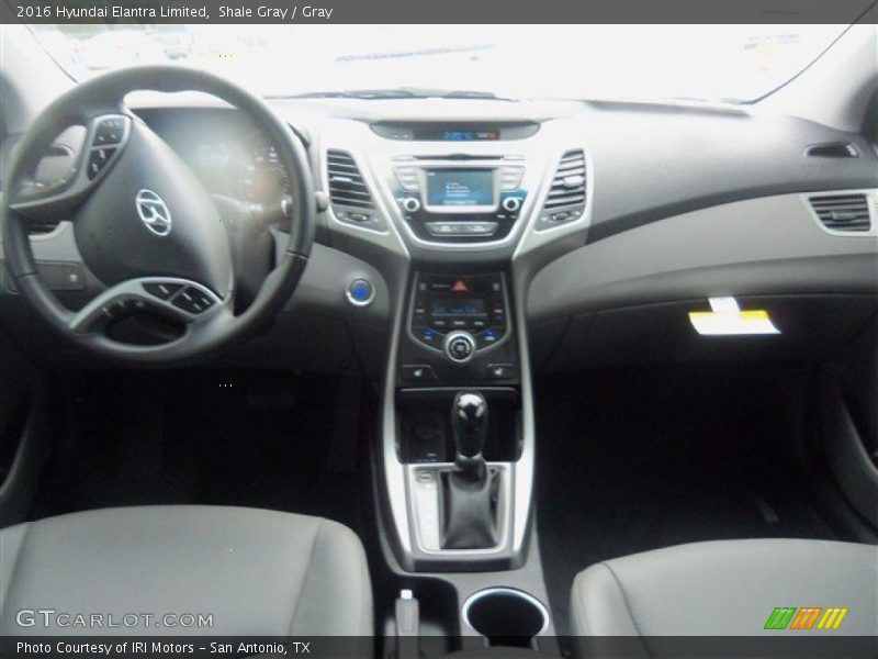 Shale Gray / Gray 2016 Hyundai Elantra Limited