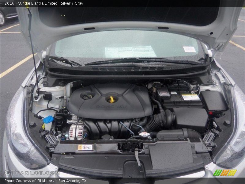 Silver / Gray 2016 Hyundai Elantra Limited