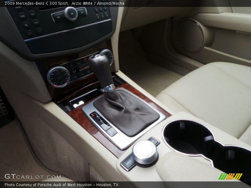 Arctic White / Almond/Mocha 2009 Mercedes-Benz C 300 Sport