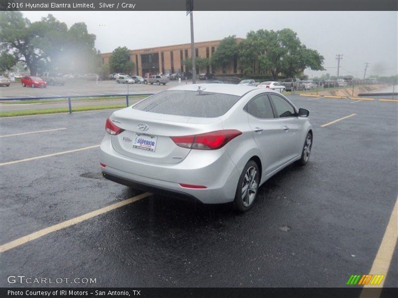 Silver / Gray 2016 Hyundai Elantra Limited