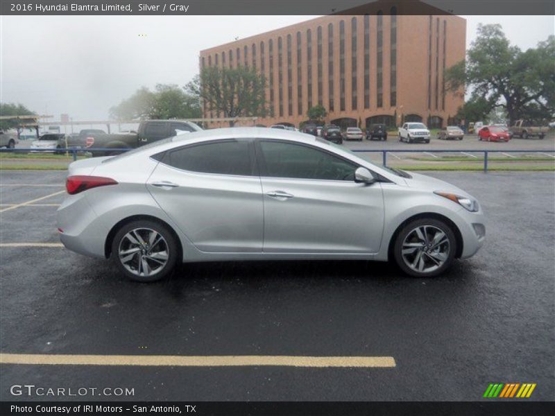 Silver / Gray 2016 Hyundai Elantra Limited
