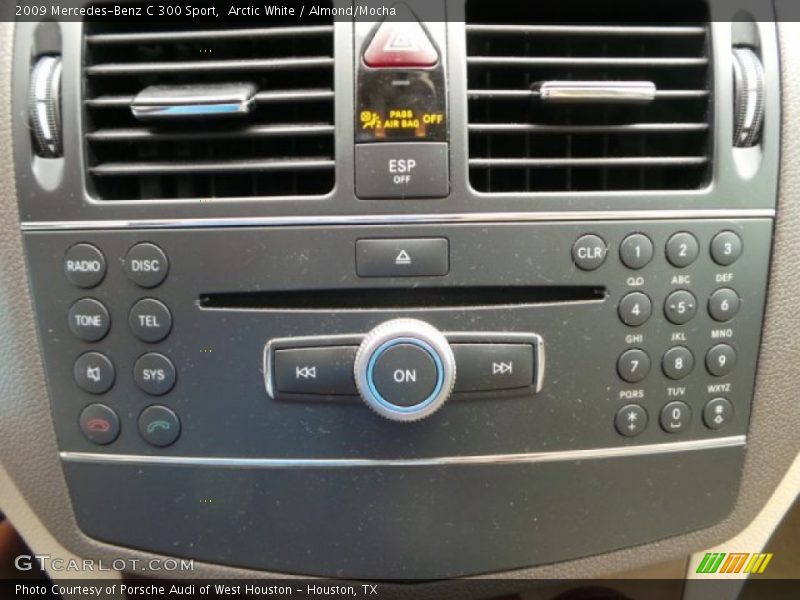 Arctic White / Almond/Mocha 2009 Mercedes-Benz C 300 Sport