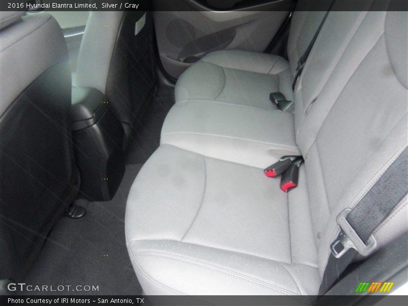 Silver / Gray 2016 Hyundai Elantra Limited