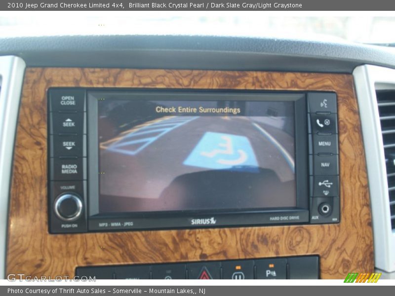 Brilliant Black Crystal Pearl / Dark Slate Gray/Light Graystone 2010 Jeep Grand Cherokee Limited 4x4