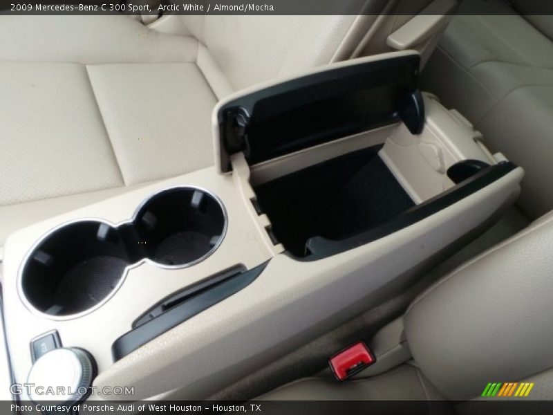 Arctic White / Almond/Mocha 2009 Mercedes-Benz C 300 Sport