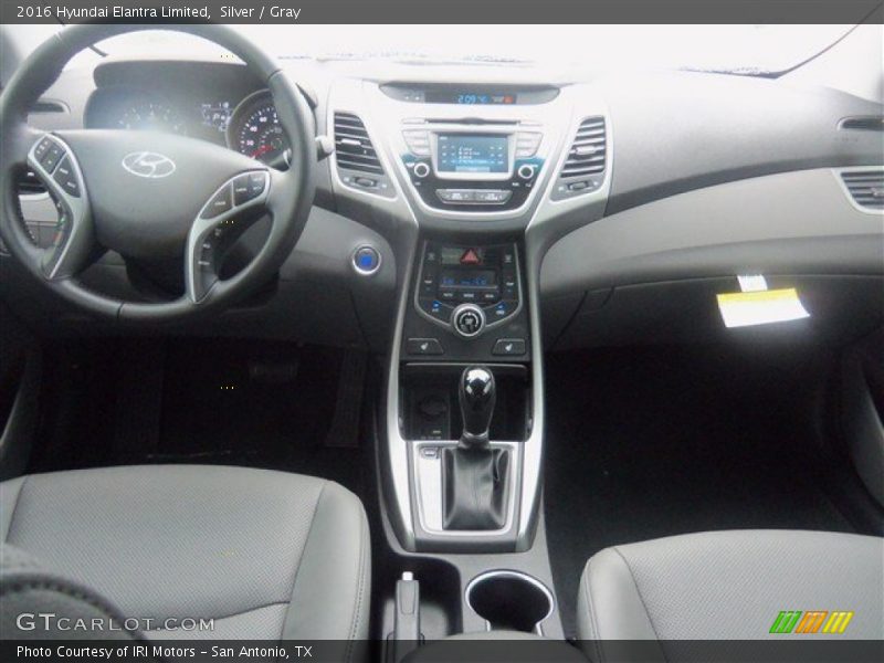 Silver / Gray 2016 Hyundai Elantra Limited