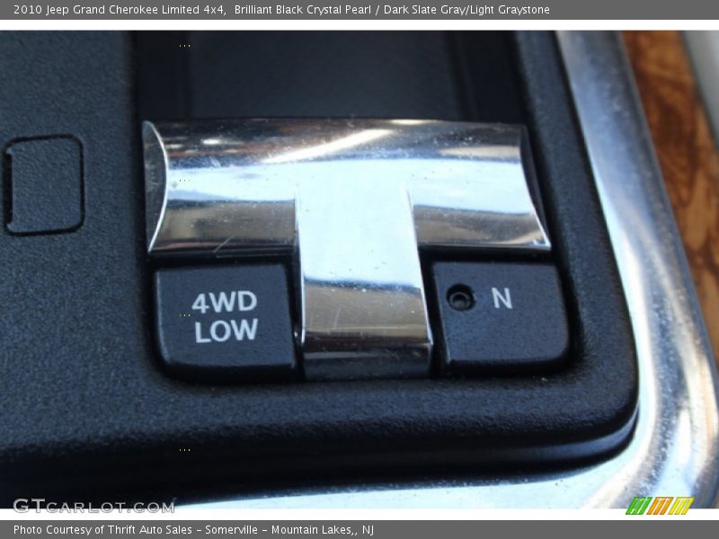Brilliant Black Crystal Pearl / Dark Slate Gray/Light Graystone 2010 Jeep Grand Cherokee Limited 4x4