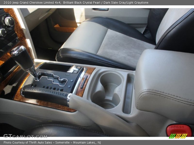 Brilliant Black Crystal Pearl / Dark Slate Gray/Light Graystone 2010 Jeep Grand Cherokee Limited 4x4
