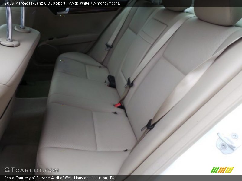 Arctic White / Almond/Mocha 2009 Mercedes-Benz C 300 Sport
