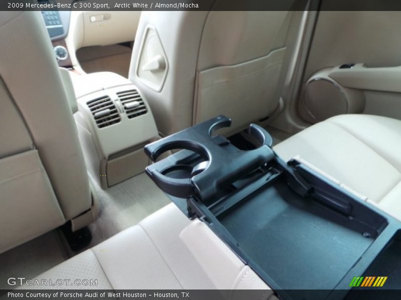 Arctic White / Almond/Mocha 2009 Mercedes-Benz C 300 Sport