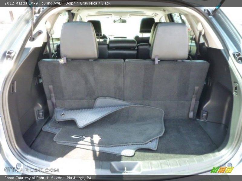 Dolphin Gray Mica / Black 2012 Mazda CX-9 Touring AWD