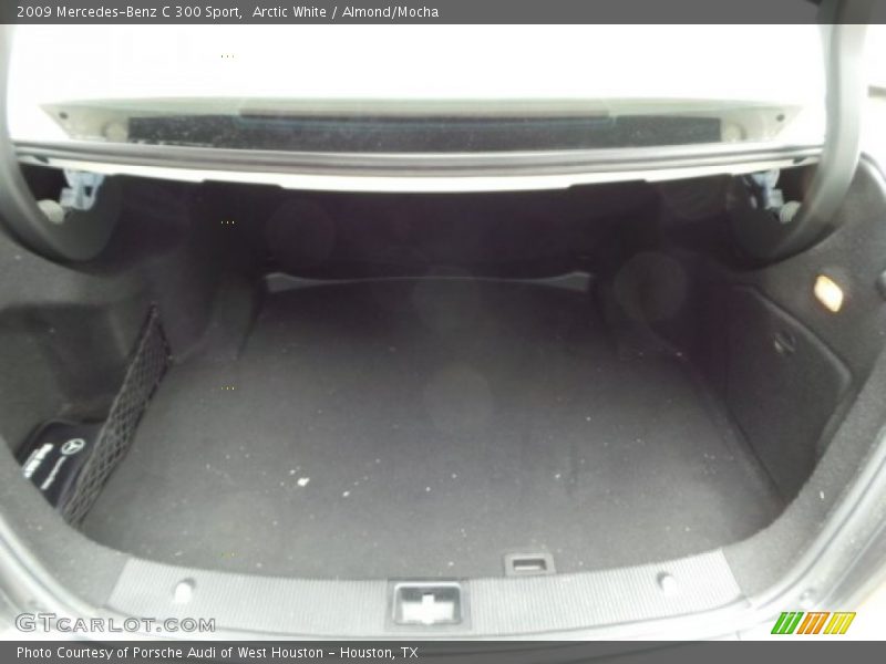 Arctic White / Almond/Mocha 2009 Mercedes-Benz C 300 Sport