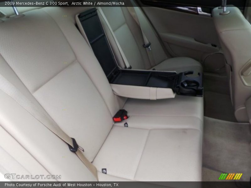 Arctic White / Almond/Mocha 2009 Mercedes-Benz C 300 Sport