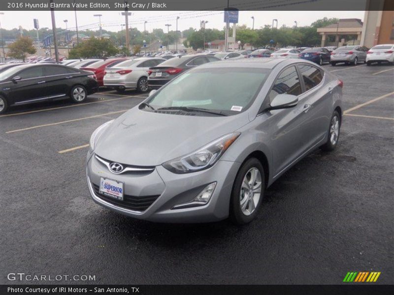 Shale Gray / Black 2016 Hyundai Elantra Value Edition