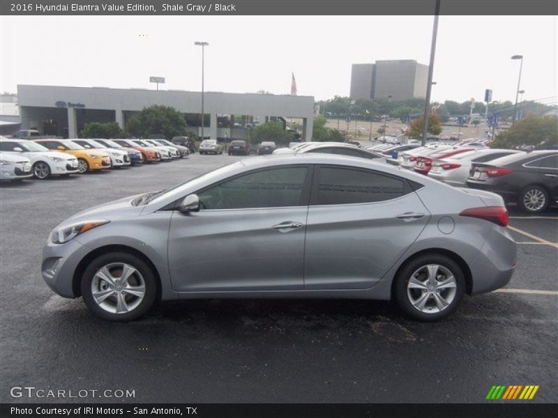 Shale Gray / Black 2016 Hyundai Elantra Value Edition