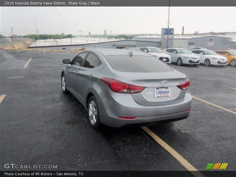 Shale Gray / Black 2016 Hyundai Elantra Value Edition