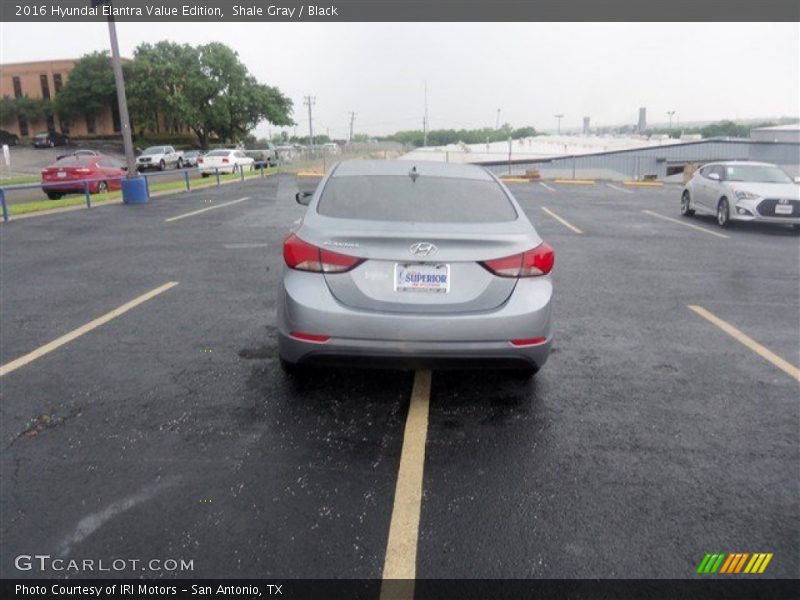 Shale Gray / Black 2016 Hyundai Elantra Value Edition