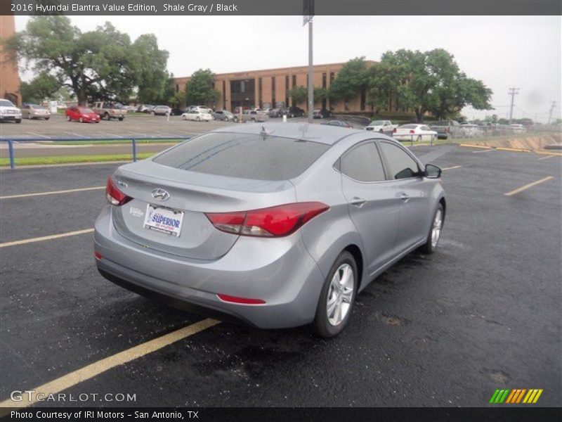 Shale Gray / Black 2016 Hyundai Elantra Value Edition