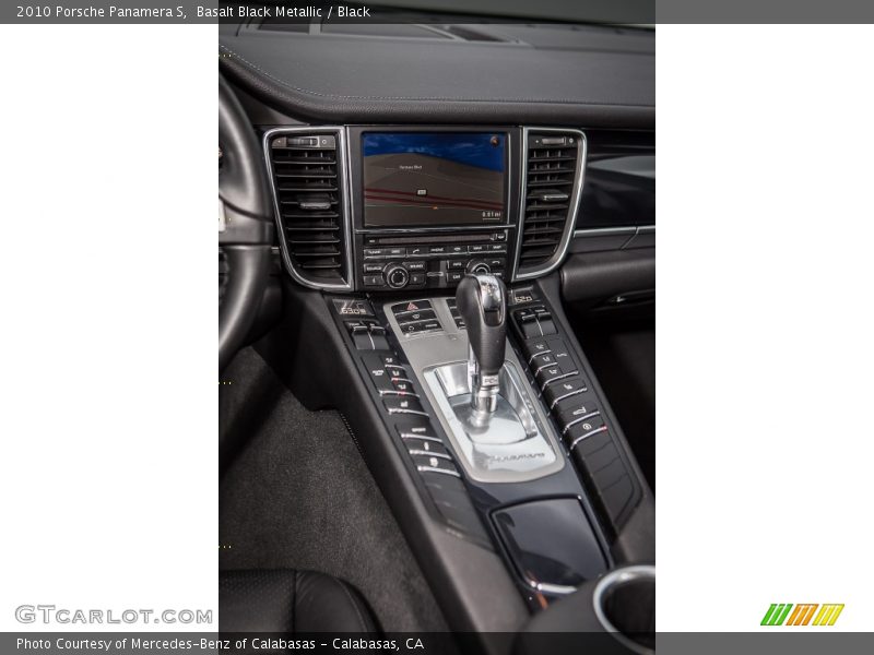 Basalt Black Metallic / Black 2010 Porsche Panamera S