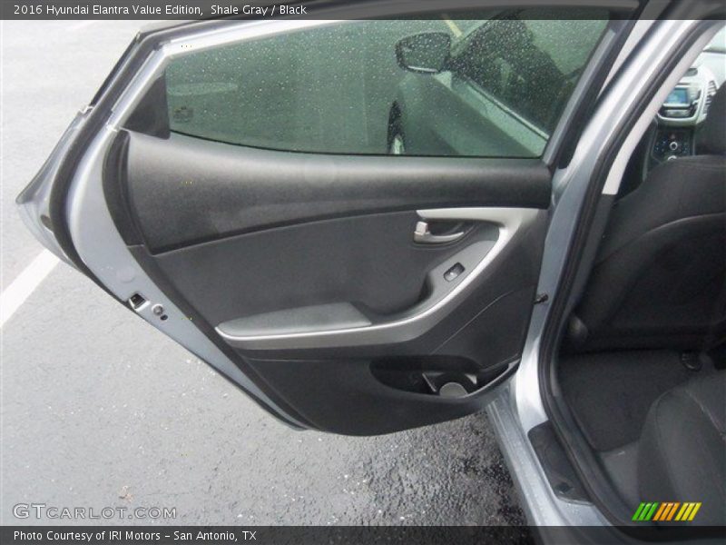 Shale Gray / Black 2016 Hyundai Elantra Value Edition