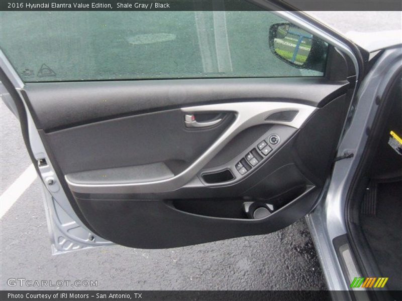 Shale Gray / Black 2016 Hyundai Elantra Value Edition
