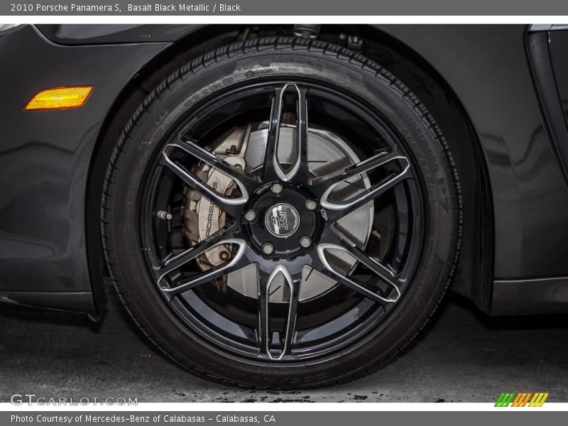 Basalt Black Metallic / Black 2010 Porsche Panamera S