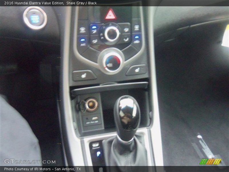 Shale Gray / Black 2016 Hyundai Elantra Value Edition