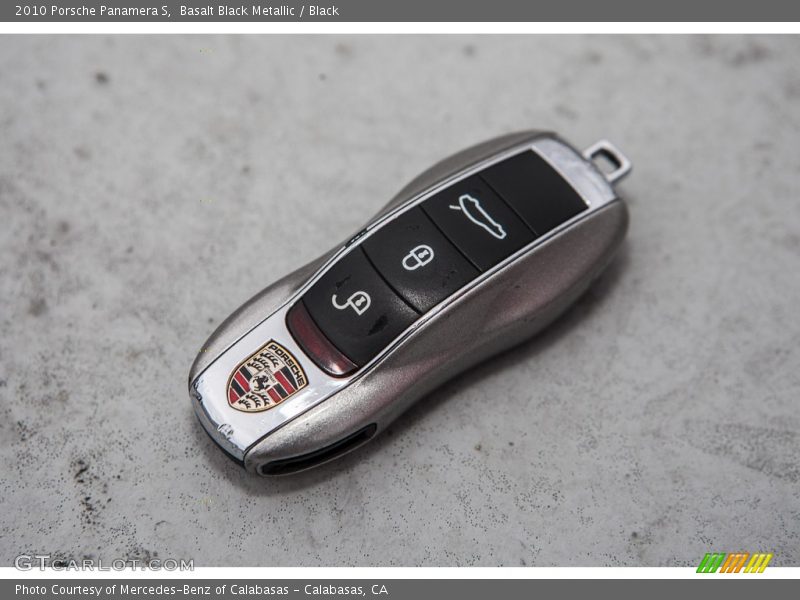 Basalt Black Metallic / Black 2010 Porsche Panamera S