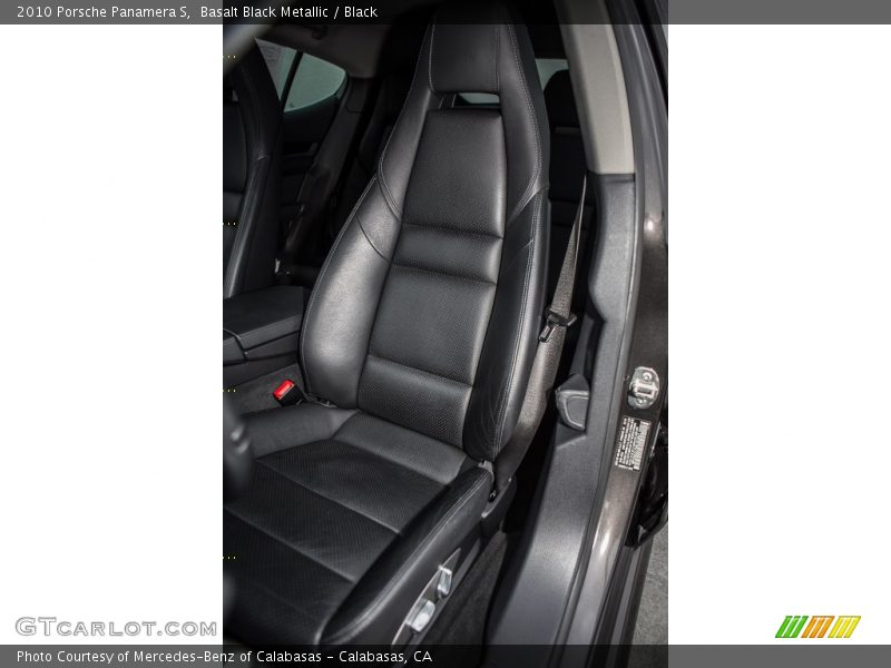 Basalt Black Metallic / Black 2010 Porsche Panamera S