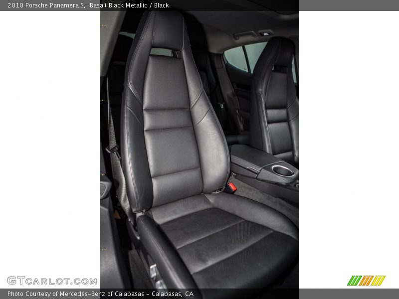 Basalt Black Metallic / Black 2010 Porsche Panamera S