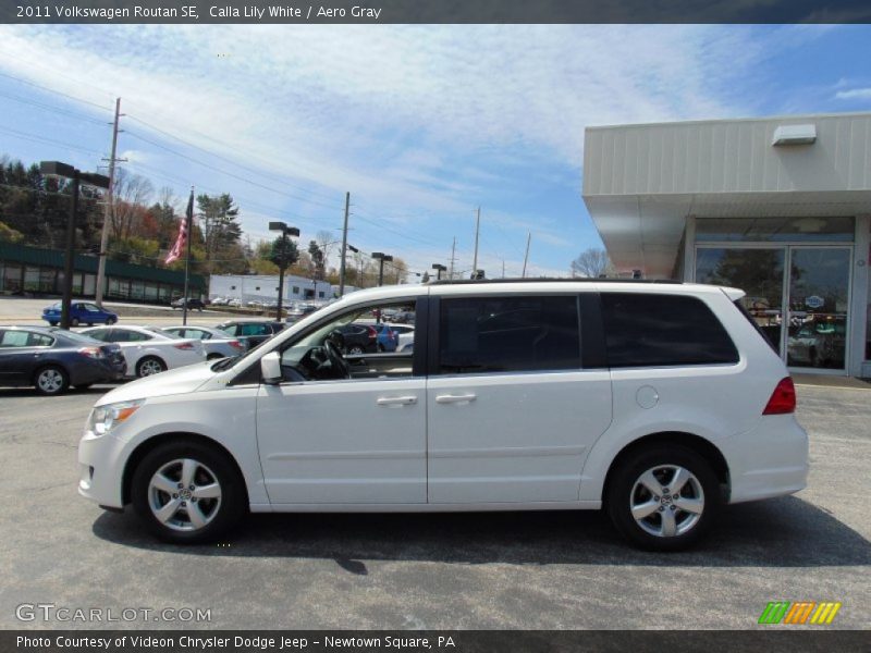 Calla Lily White / Aero Gray 2011 Volkswagen Routan SE
