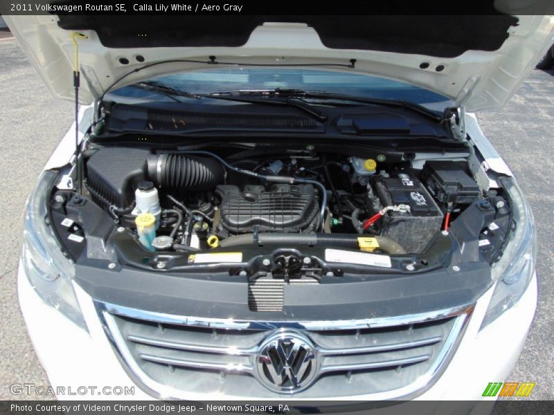 Calla Lily White / Aero Gray 2011 Volkswagen Routan SE