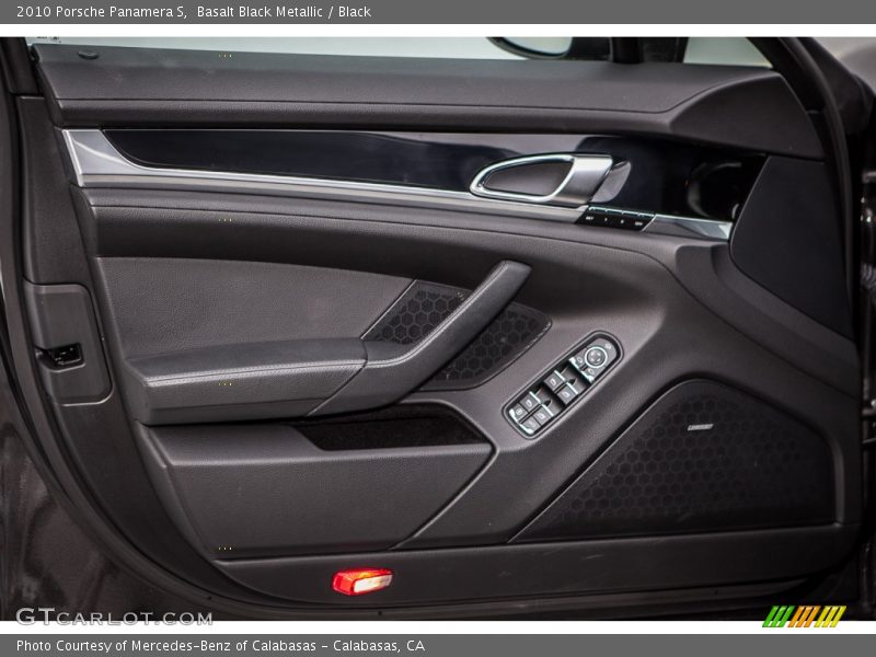 Basalt Black Metallic / Black 2010 Porsche Panamera S