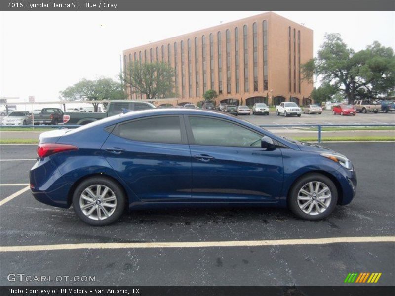 Blue / Gray 2016 Hyundai Elantra SE