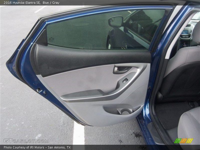 Blue / Gray 2016 Hyundai Elantra SE