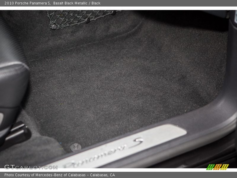 Basalt Black Metallic / Black 2010 Porsche Panamera S