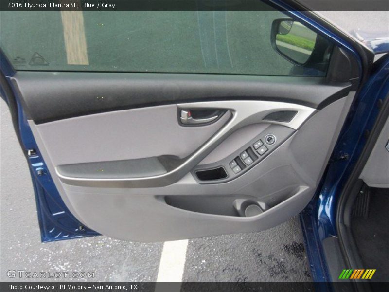 Blue / Gray 2016 Hyundai Elantra SE