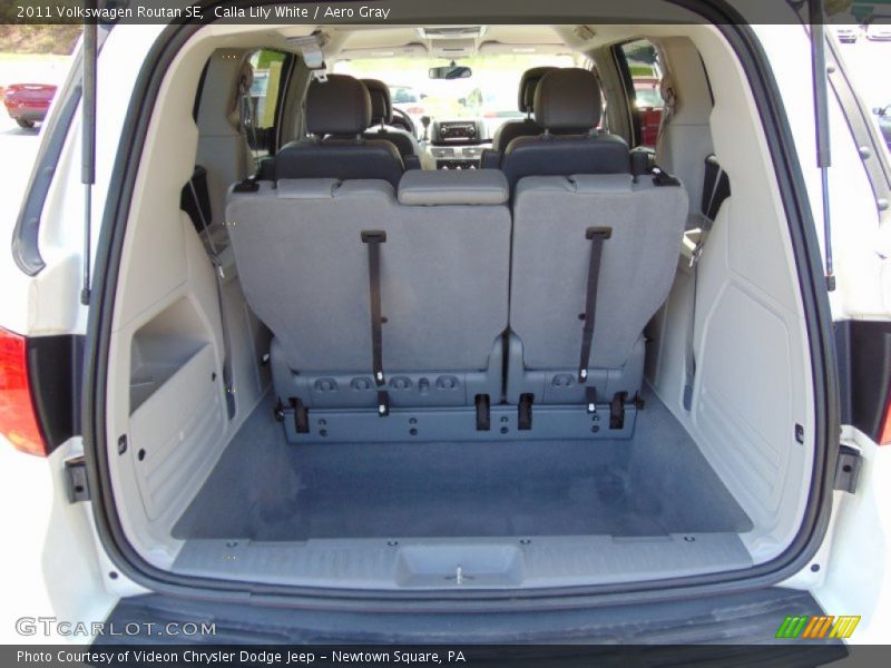 Calla Lily White / Aero Gray 2011 Volkswagen Routan SE