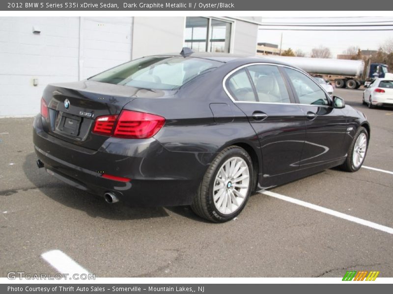 Dark Graphite Metallic II / Oyster/Black 2012 BMW 5 Series 535i xDrive Sedan