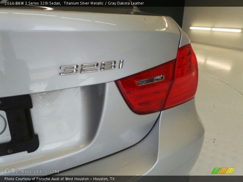 Titanium Silver Metallic / Gray Dakota Leather 2010 BMW 3 Series 328i Sedan