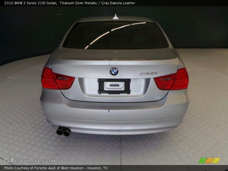 Titanium Silver Metallic / Gray Dakota Leather 2010 BMW 3 Series 328i Sedan