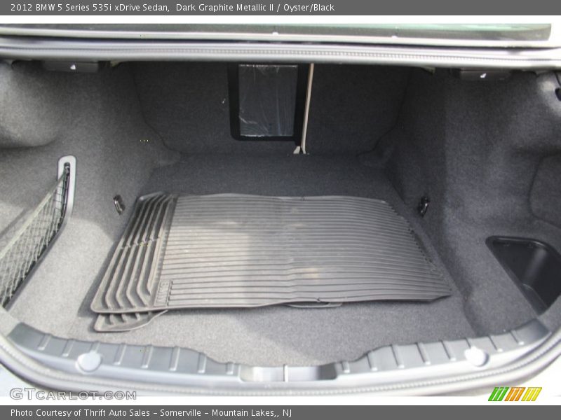 Dark Graphite Metallic II / Oyster/Black 2012 BMW 5 Series 535i xDrive Sedan