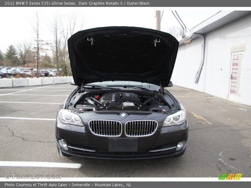 Dark Graphite Metallic II / Oyster/Black 2012 BMW 5 Series 535i xDrive Sedan