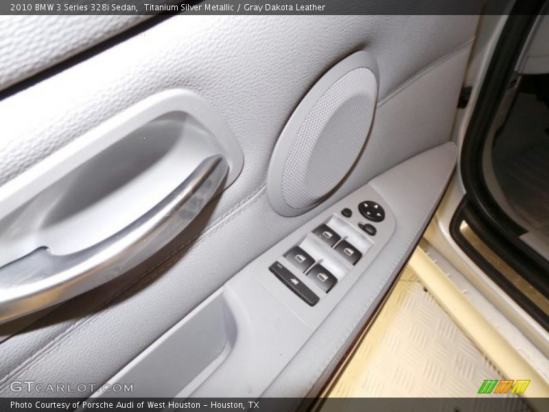 Titanium Silver Metallic / Gray Dakota Leather 2010 BMW 3 Series 328i Sedan