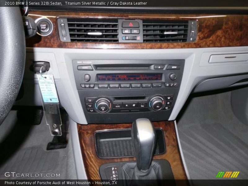 Titanium Silver Metallic / Gray Dakota Leather 2010 BMW 3 Series 328i Sedan